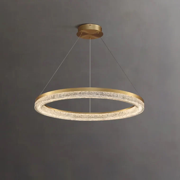 WOMO Resin Circular Led Chandelier-2994 - Image 22