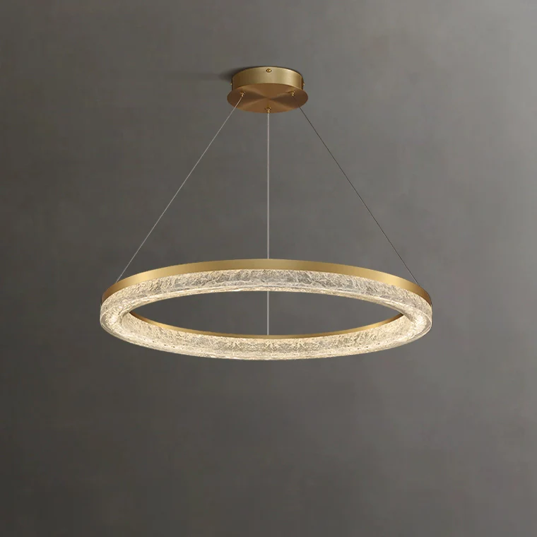 WOMO Resin Circular Led Chandelier-2994 - Image 23