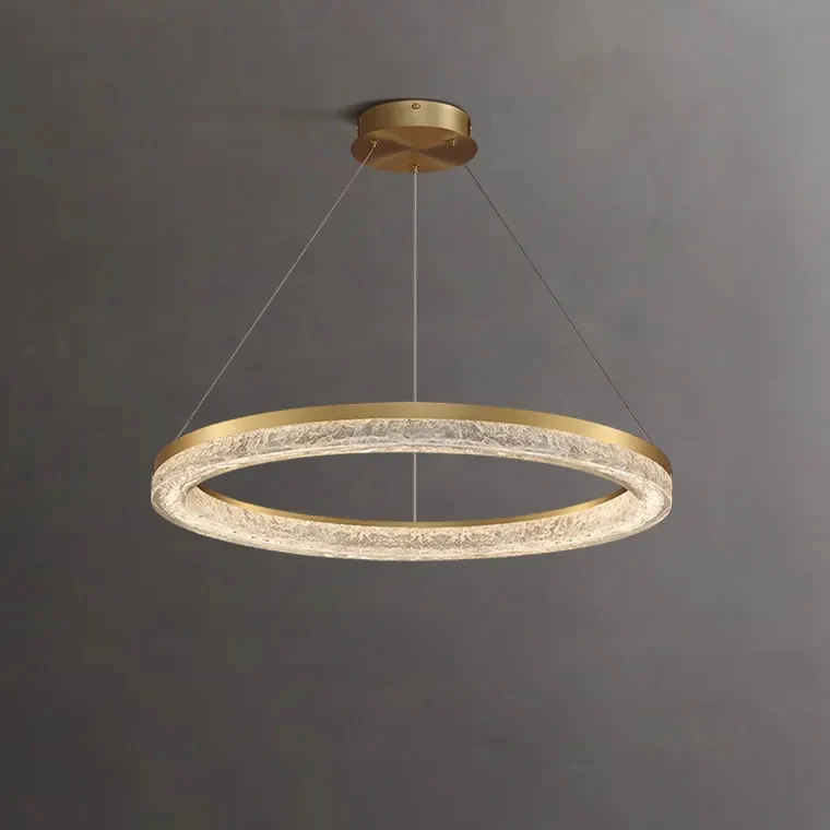 WOMO Resin Circular Led Chandelier-2994 - Image 24