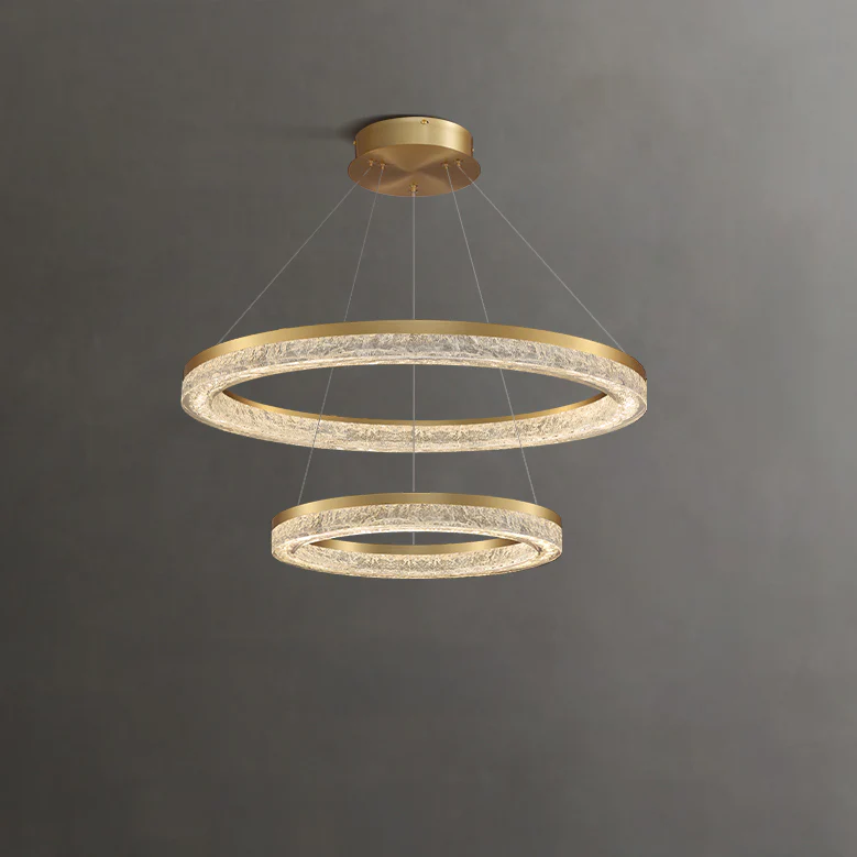 WOMO Resin Circular Led Chandelier-2994 - Image 26