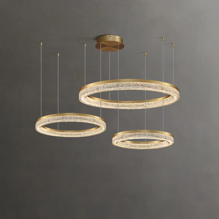 WOMO Resin Circular Led Chandelier-2994 - Image 30