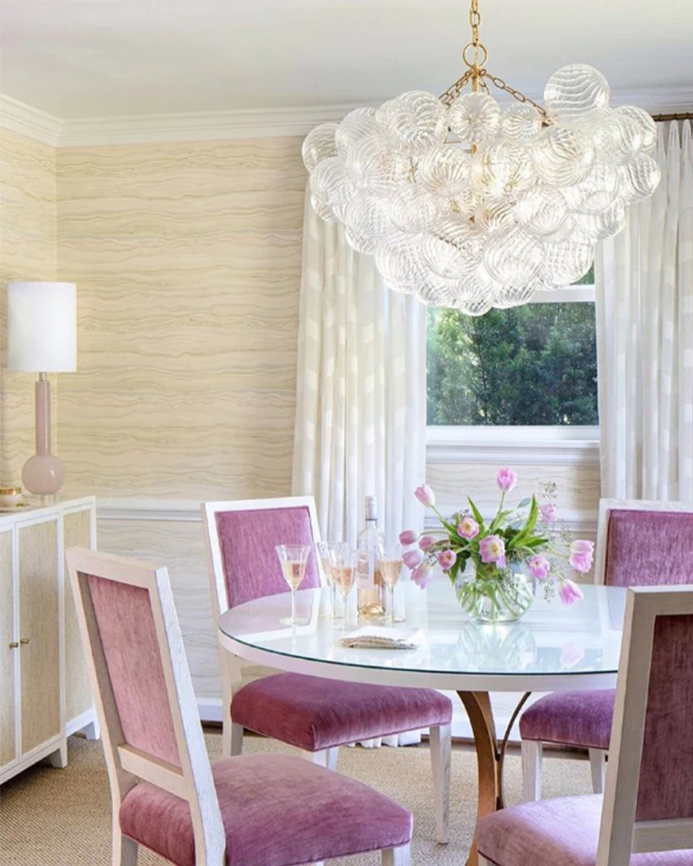 WOMO Textured Glass Bubble Chandelier-WM2180 - Image 17