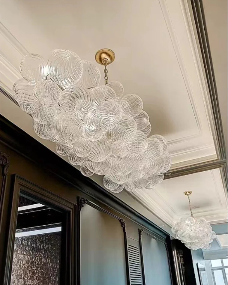 WOMO Textured Glass Bubble Chandelier-WM2180 - Image 23