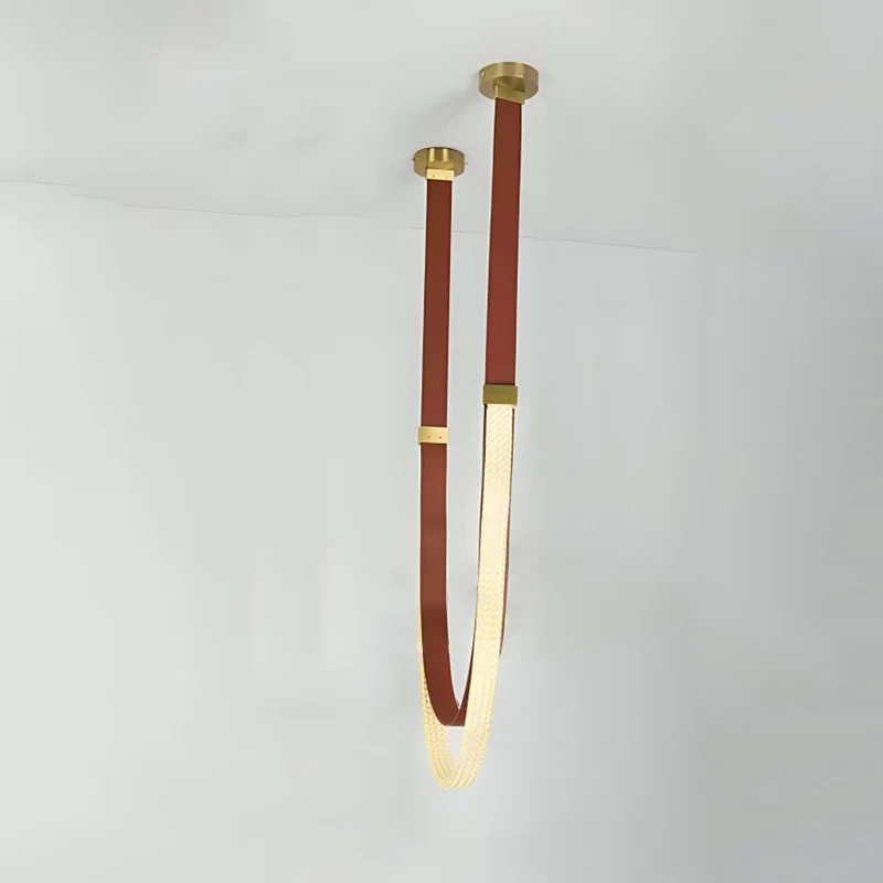 WOMO Ribbon Leather Chandelier-WM2908 - Image 10