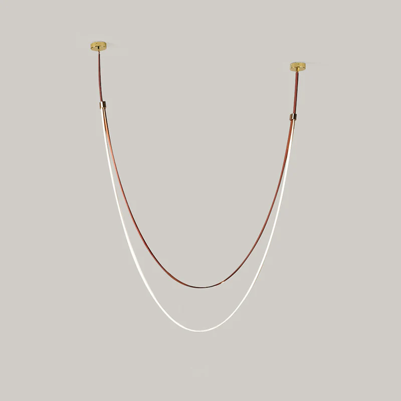 WOMO Ribbon Leather Chandelier-WM2908 - Image 18