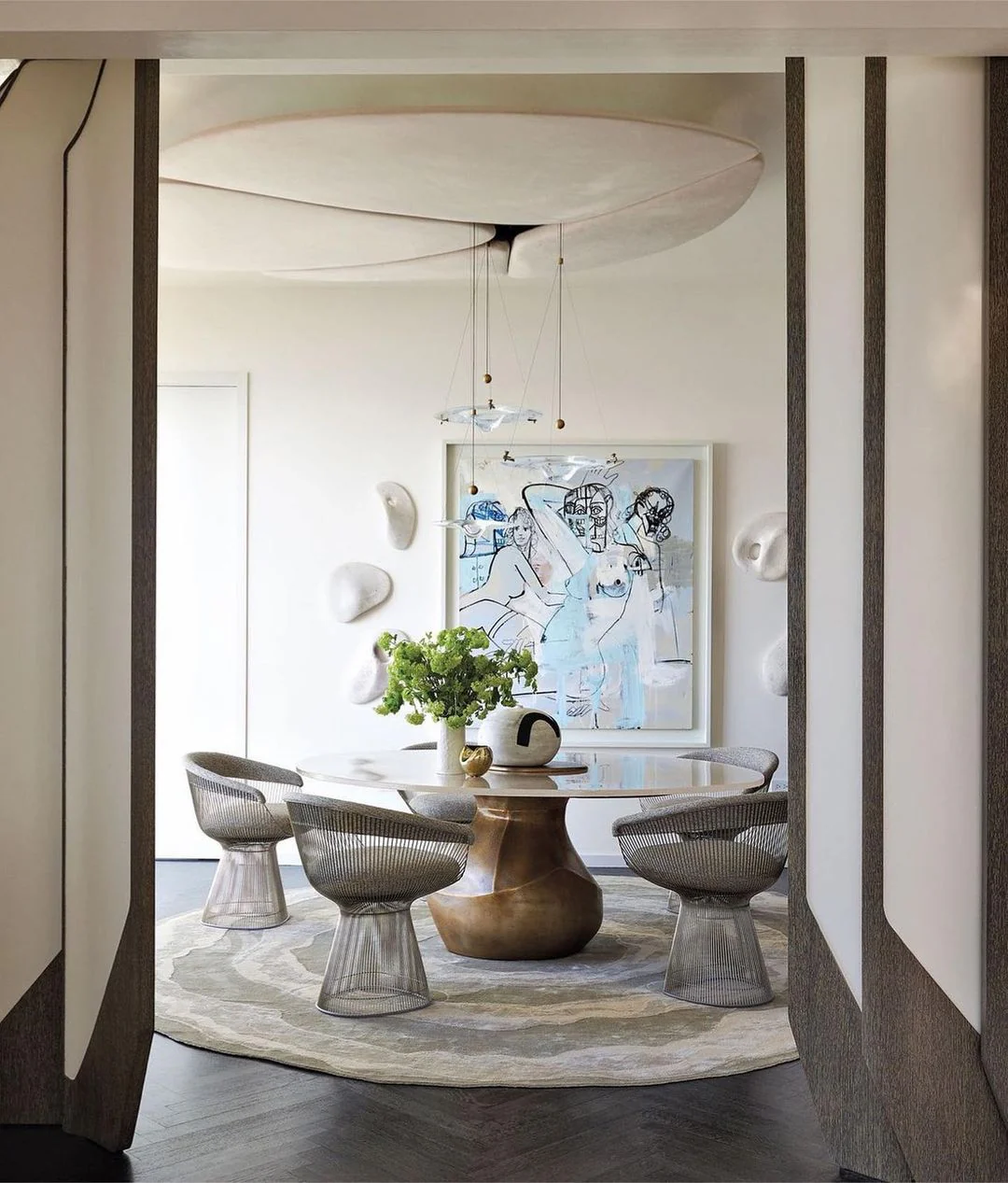 WOMO Ripple Glass Pendant Light-WM2092 - Image 15