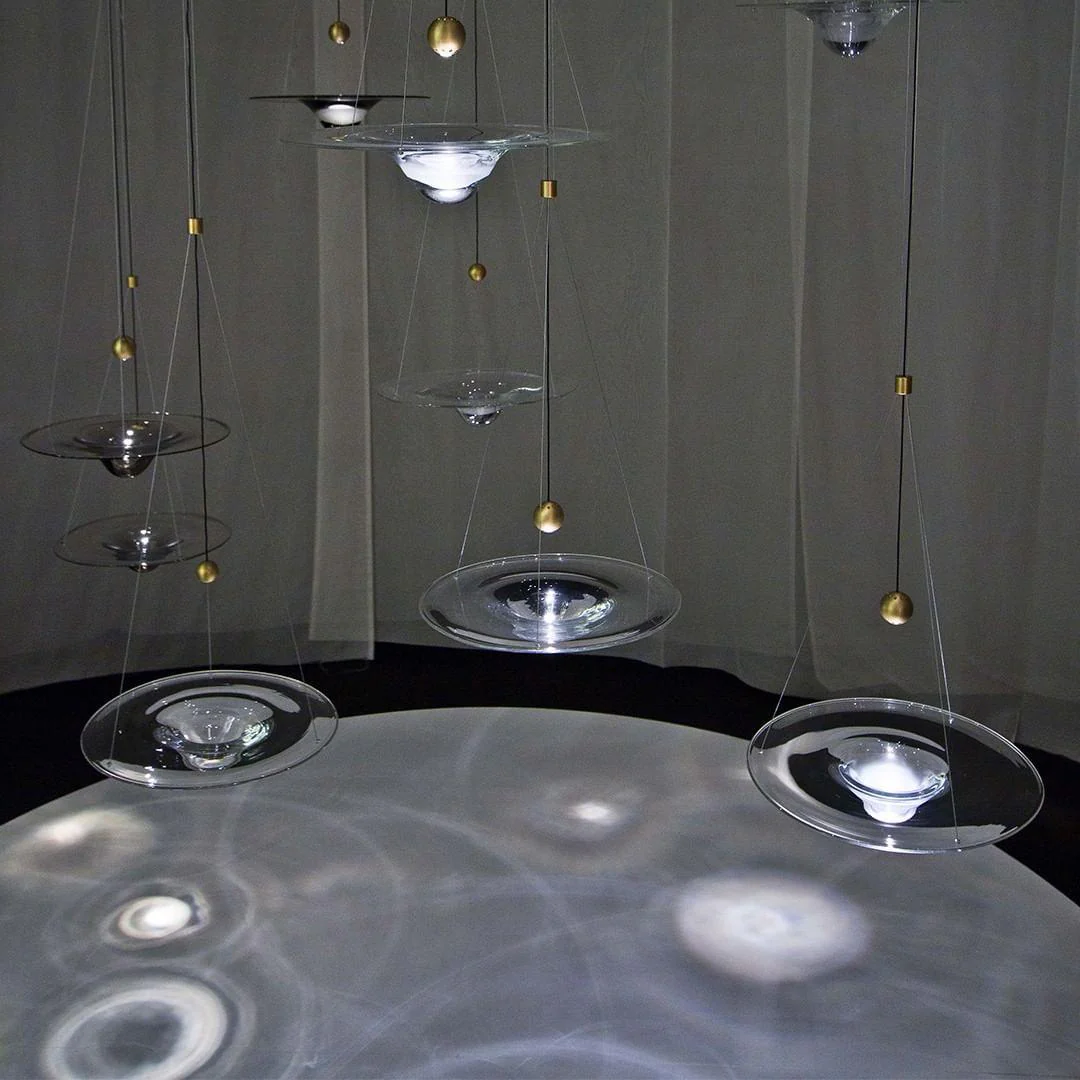 WOMO Ripple Glass Pendant Light-WM2092 - Image 18