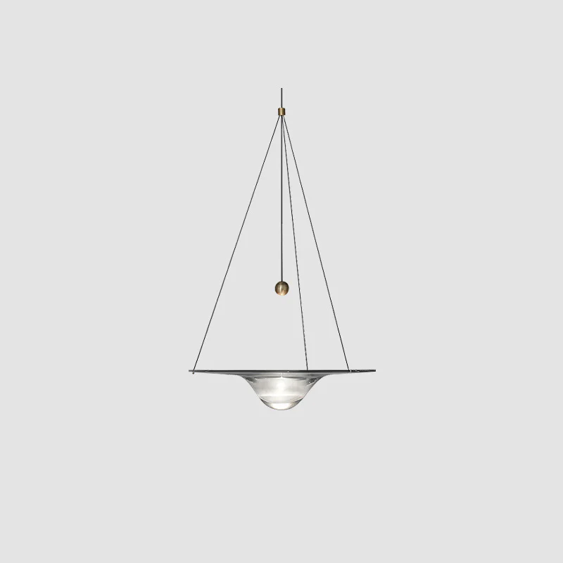 WOMO Ripple Glass Pendant Light-WM2092 - Image 29