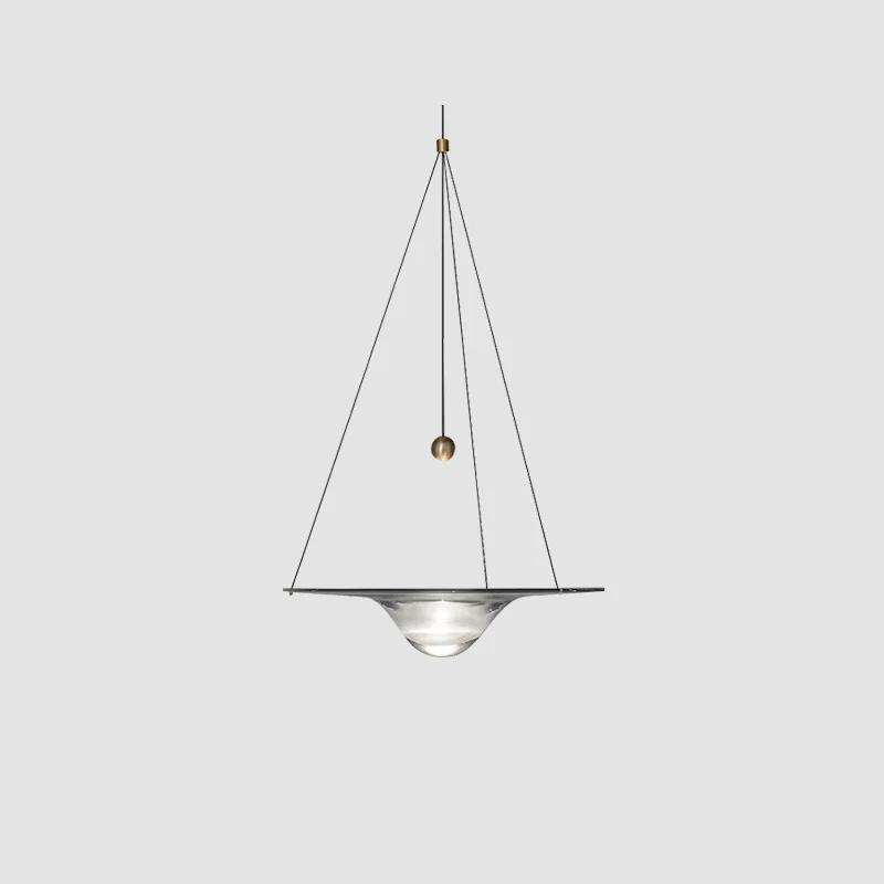 WOMO Ripple Glass Pendant Light-WM2092 - Image 31