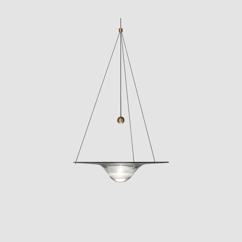 WOMO Ripple Glass Pendant Light-WM2092 - Image 33