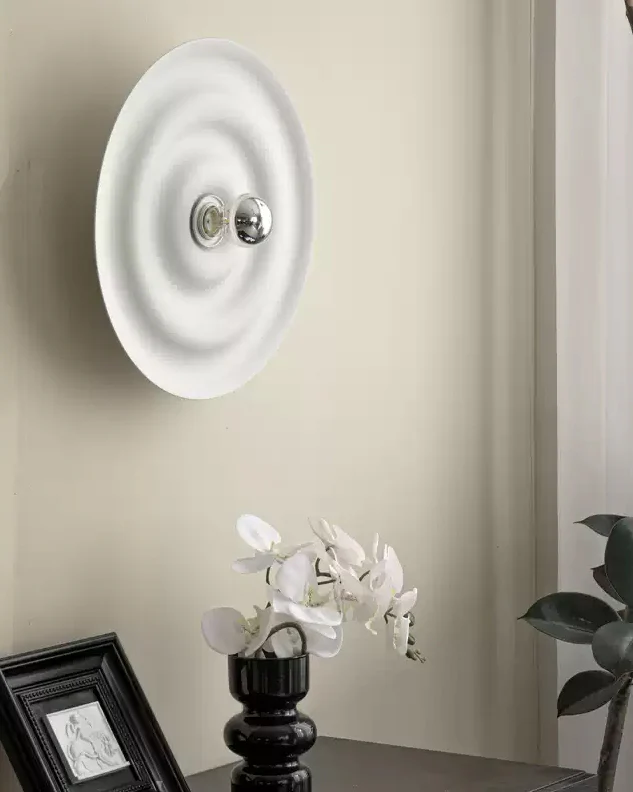 WOMO Rippled Disc Wall Sconce-WM6121 - Image 10