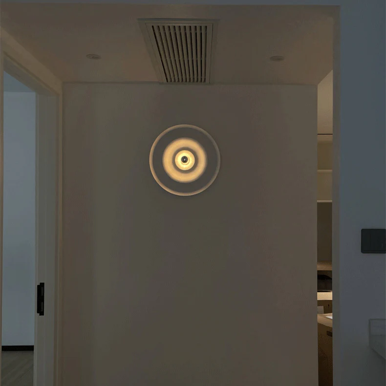 WOMO Rippled Disc Wall Sconce-WM6121 - Image 15