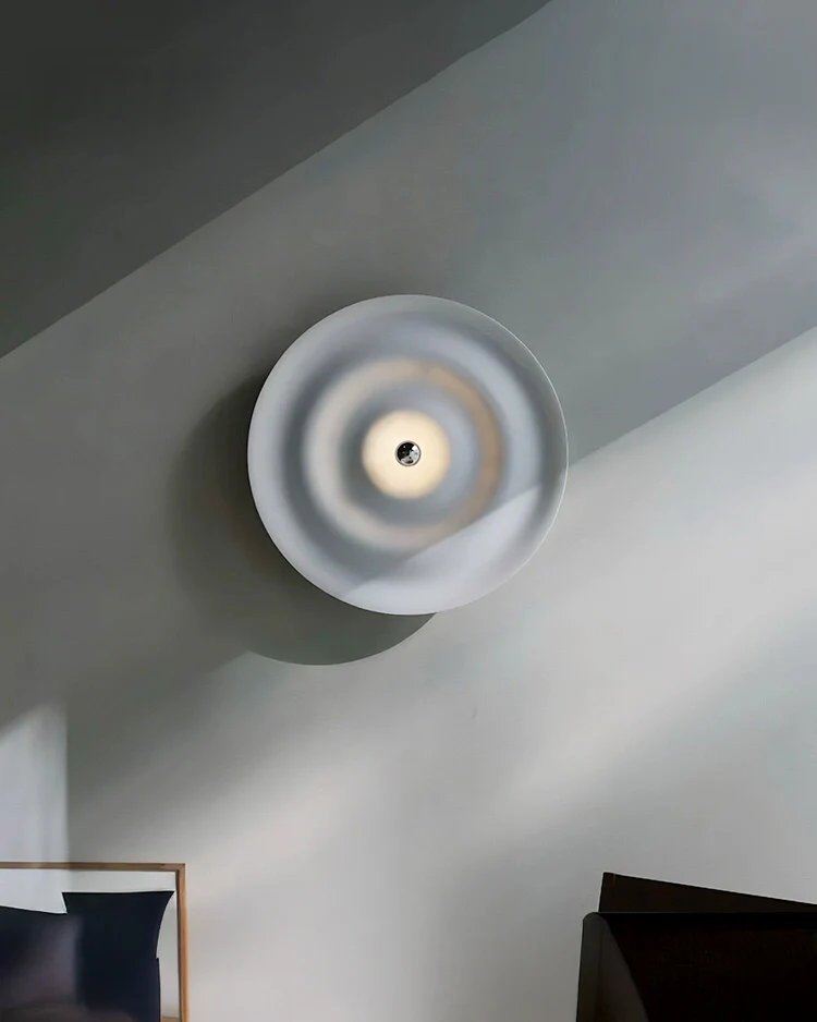WOMO Rippled Disc Wall Sconce-WM6121 - Image 16