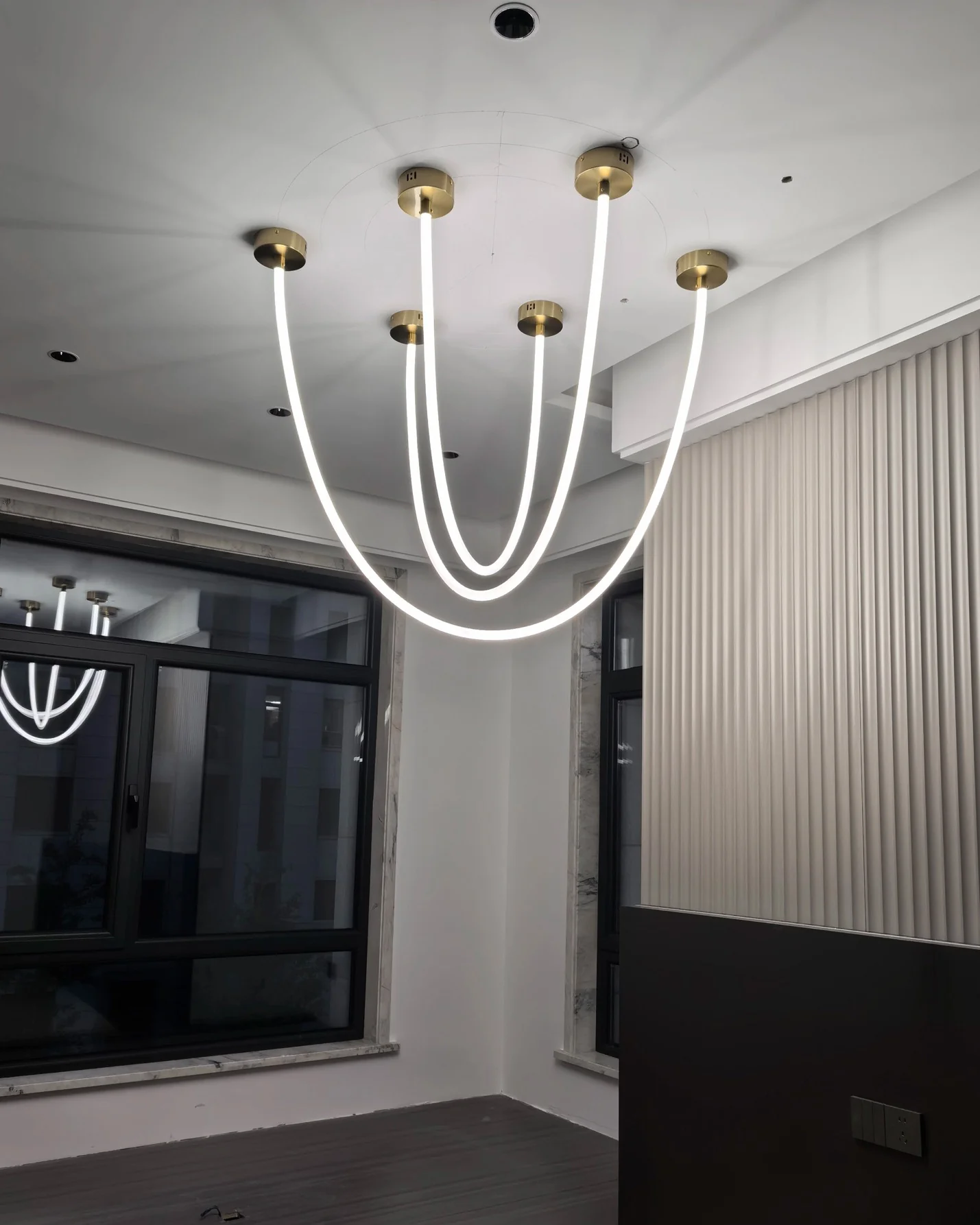 WOMO Rope Led Chandelier-WM2312 - Image 13