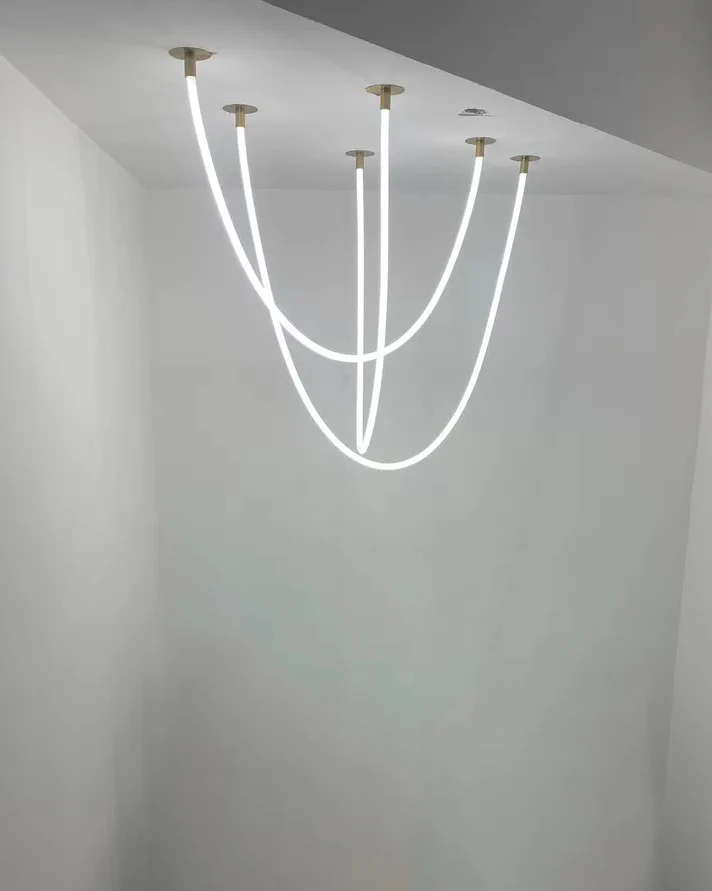 WOMO Rope Led Chandelier-WM2312 - Image 15