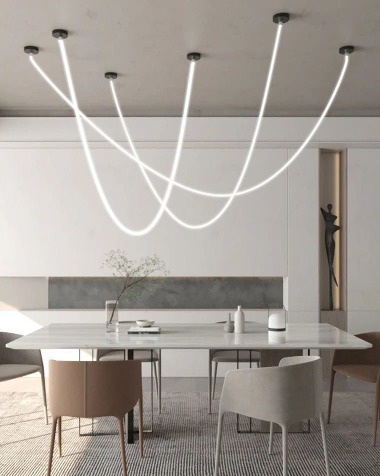 WOMO Rope Led Chandelier-WM2312 - Image 2