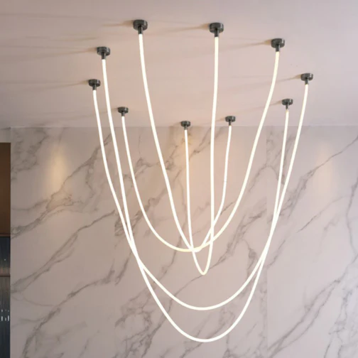 WOMO Rope Led Chandelier-WM2312 - Image 27