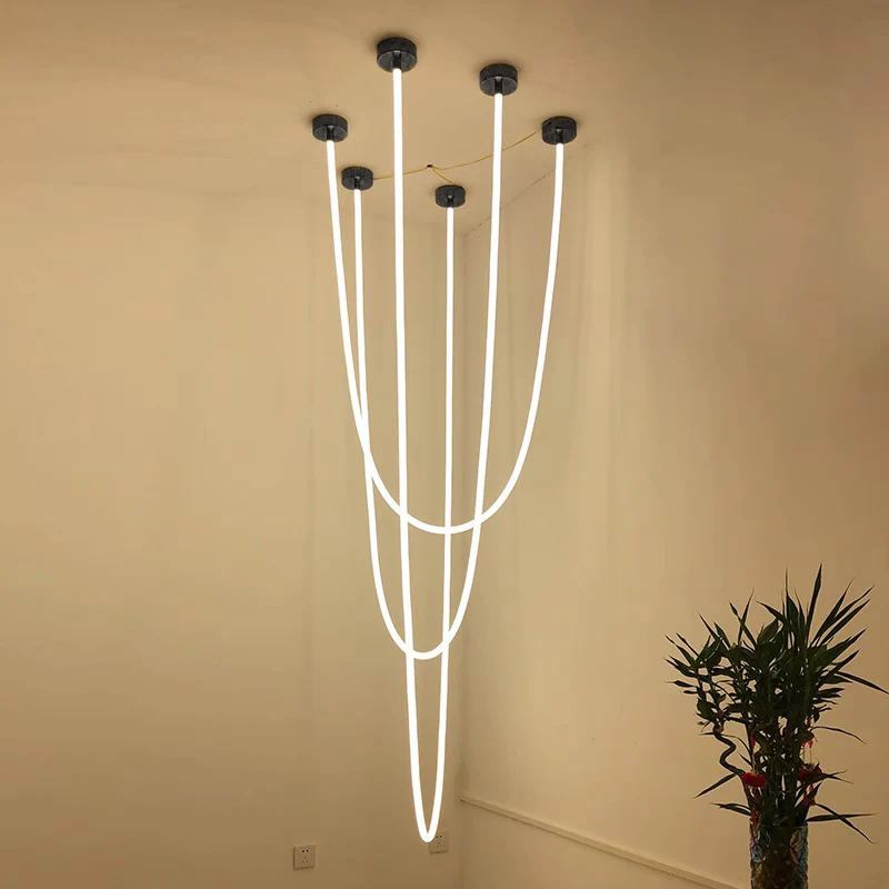 WOMO Rope Led Chandelier-WM2312 - Image 47