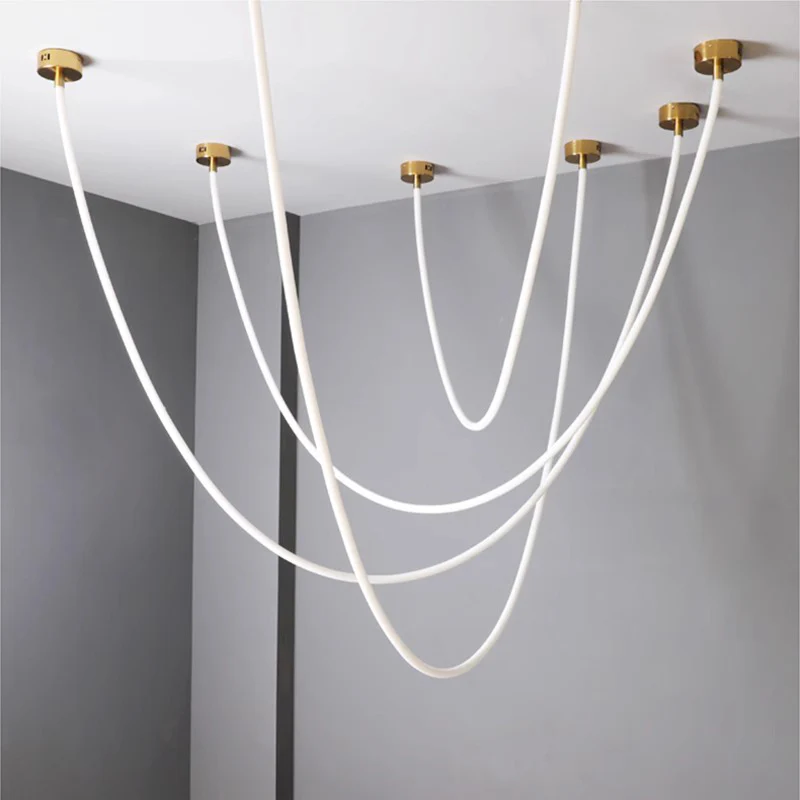 WOMO Rope Led Chandelier-WM2312 - Image 55