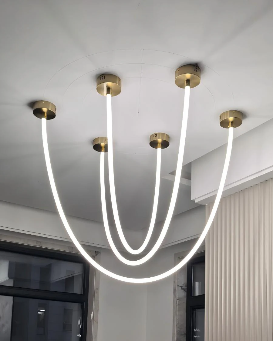 WOMO Rope Led Chandelier-WM2312 - Image 6