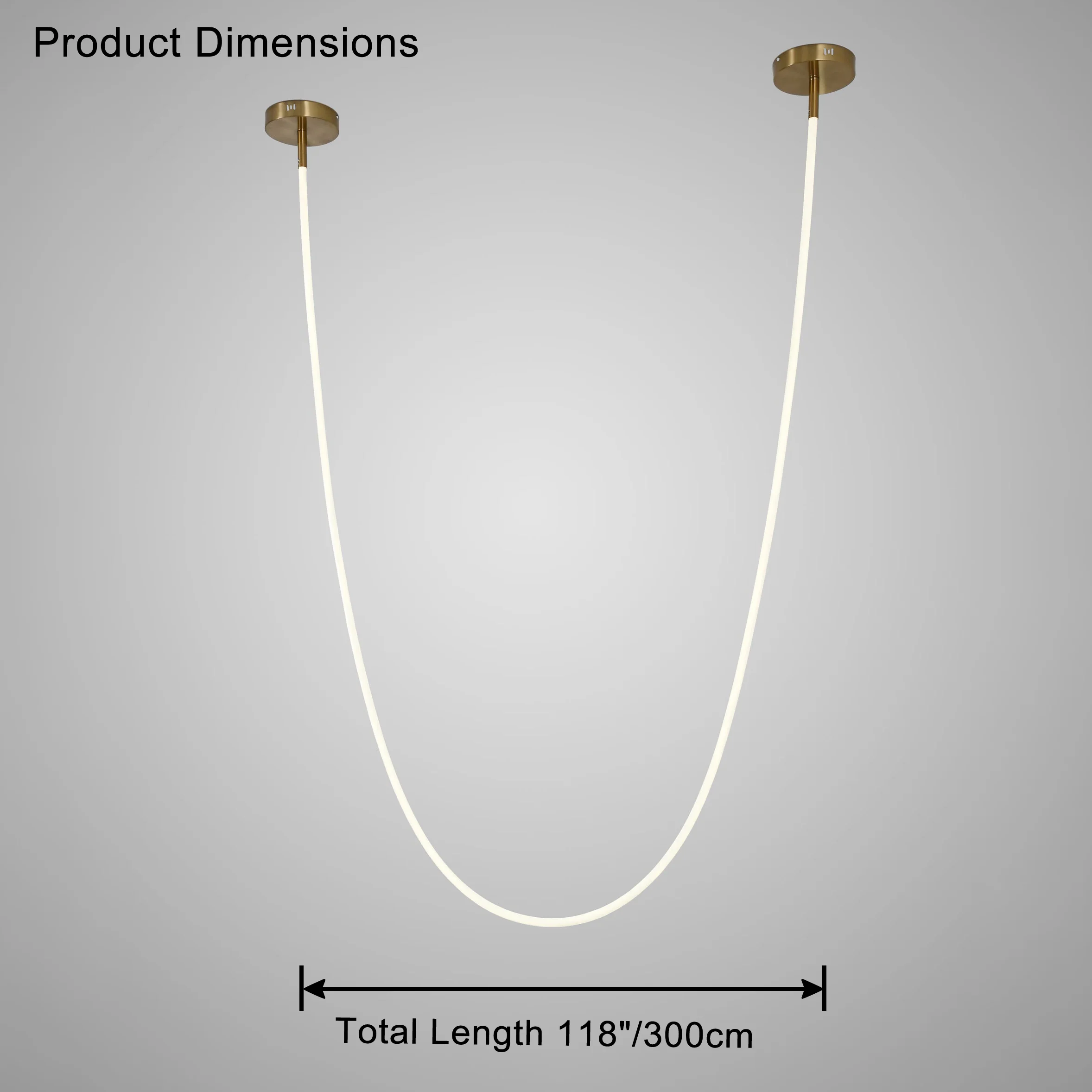 WOMO Rope Led Chandelier-WM2312 - Image 64