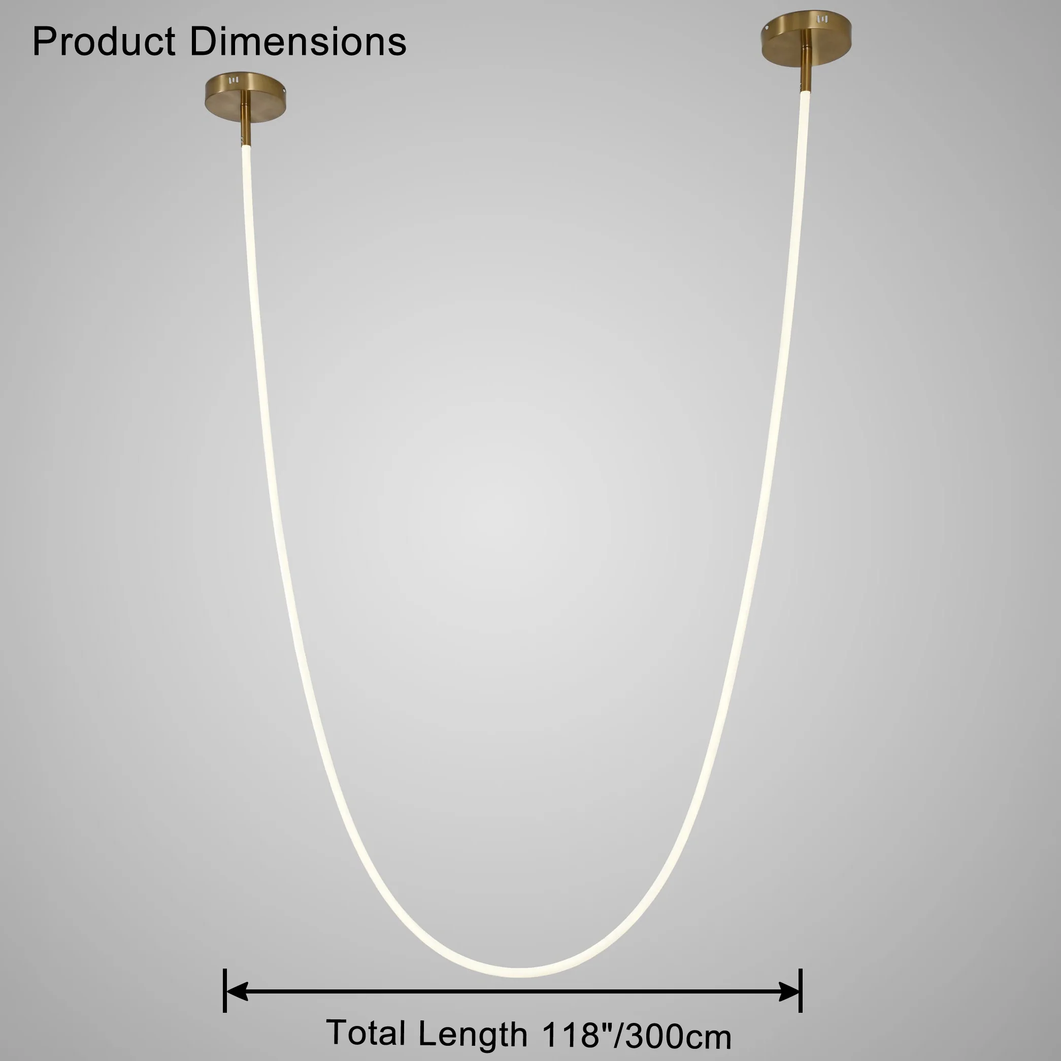 WOMO Rope Led Chandelier-WM2312 - Image 66