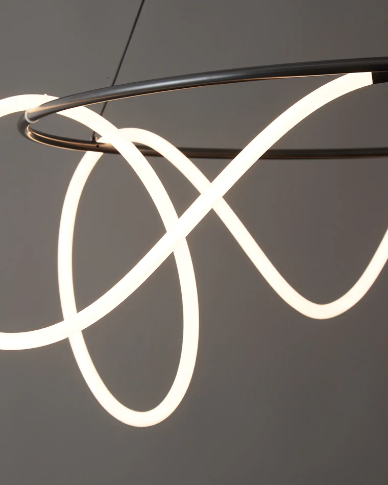 WOMO Rope Led Round Chandelier-WM2059b - Image 15