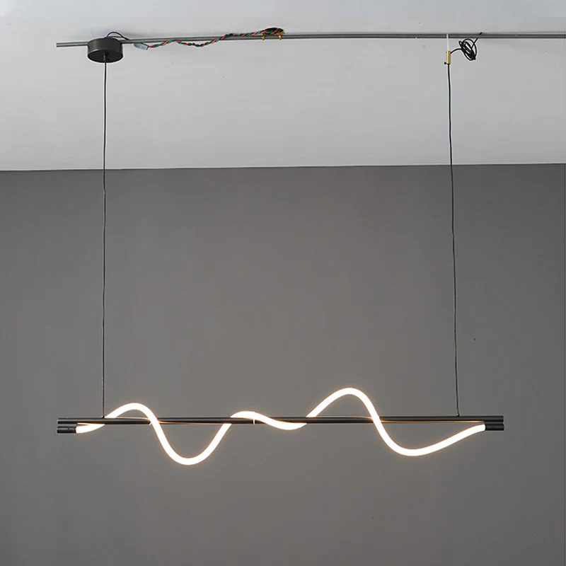 WOMO Rope Led Linear Chandelier-WM2756 - Image 11