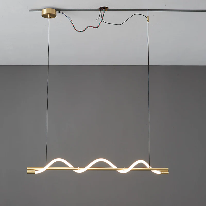 WOMO Rope Led Linear Chandelier-WM2756 - Image 15