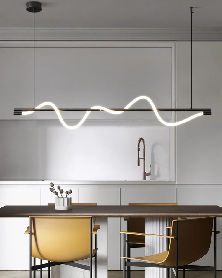 WOMO Rope Led Linear Chandelier-WM2756 - Image 7