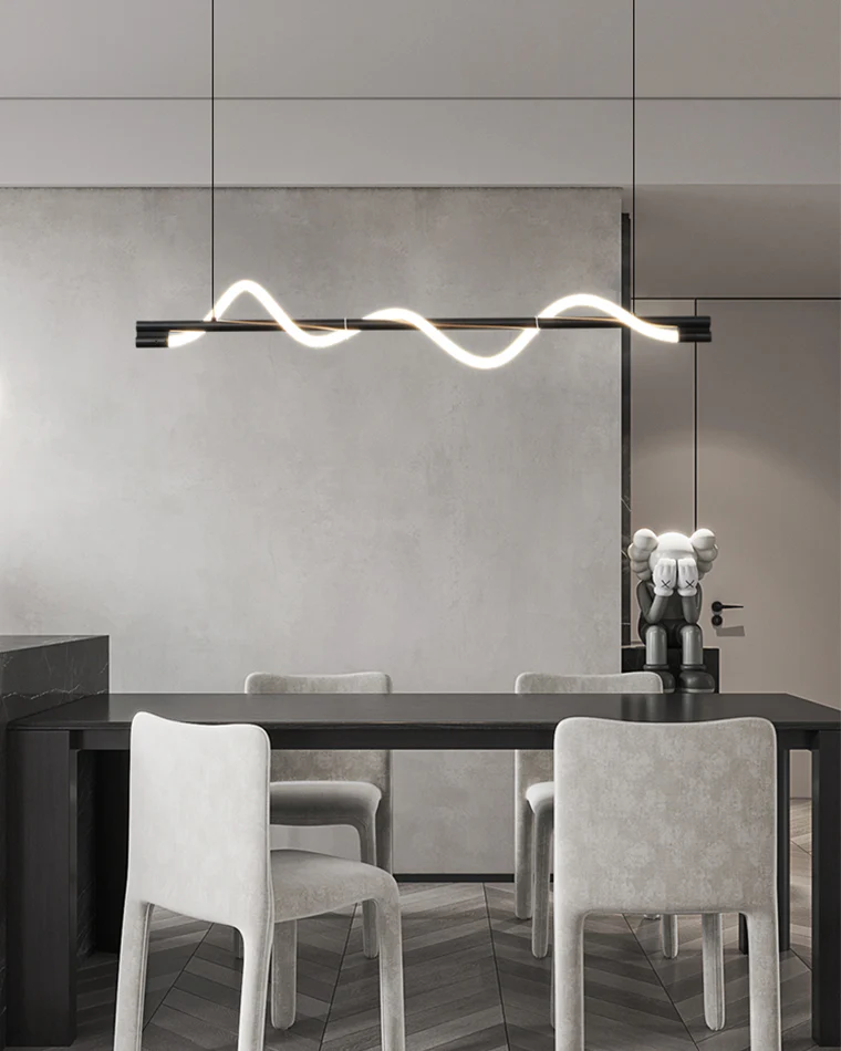 WOMO Rope Led Linear Chandelier-WM2756 - Image 8