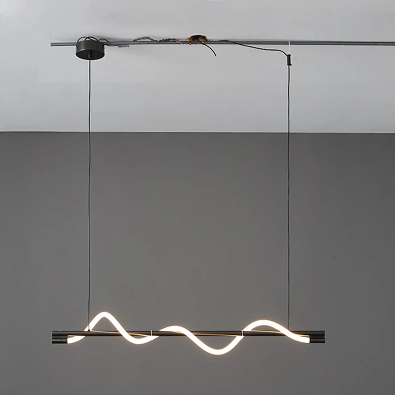 WOMO Rope Led Linear Chandelier-WM2756 - Image 9