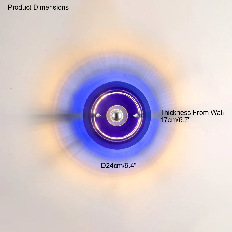 WOMO Round Accent Wall Sconce-WM6049 - Image 29