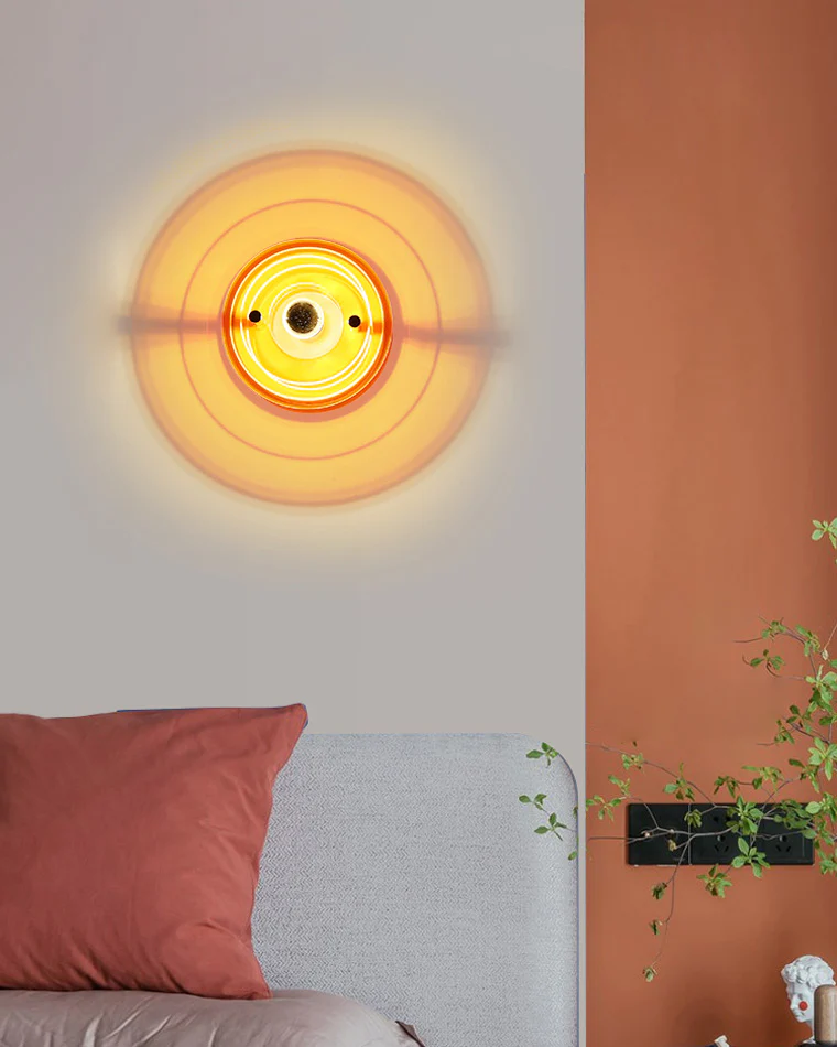 WOMO Round Accent Wall Sconce-WM6049 - Image 3