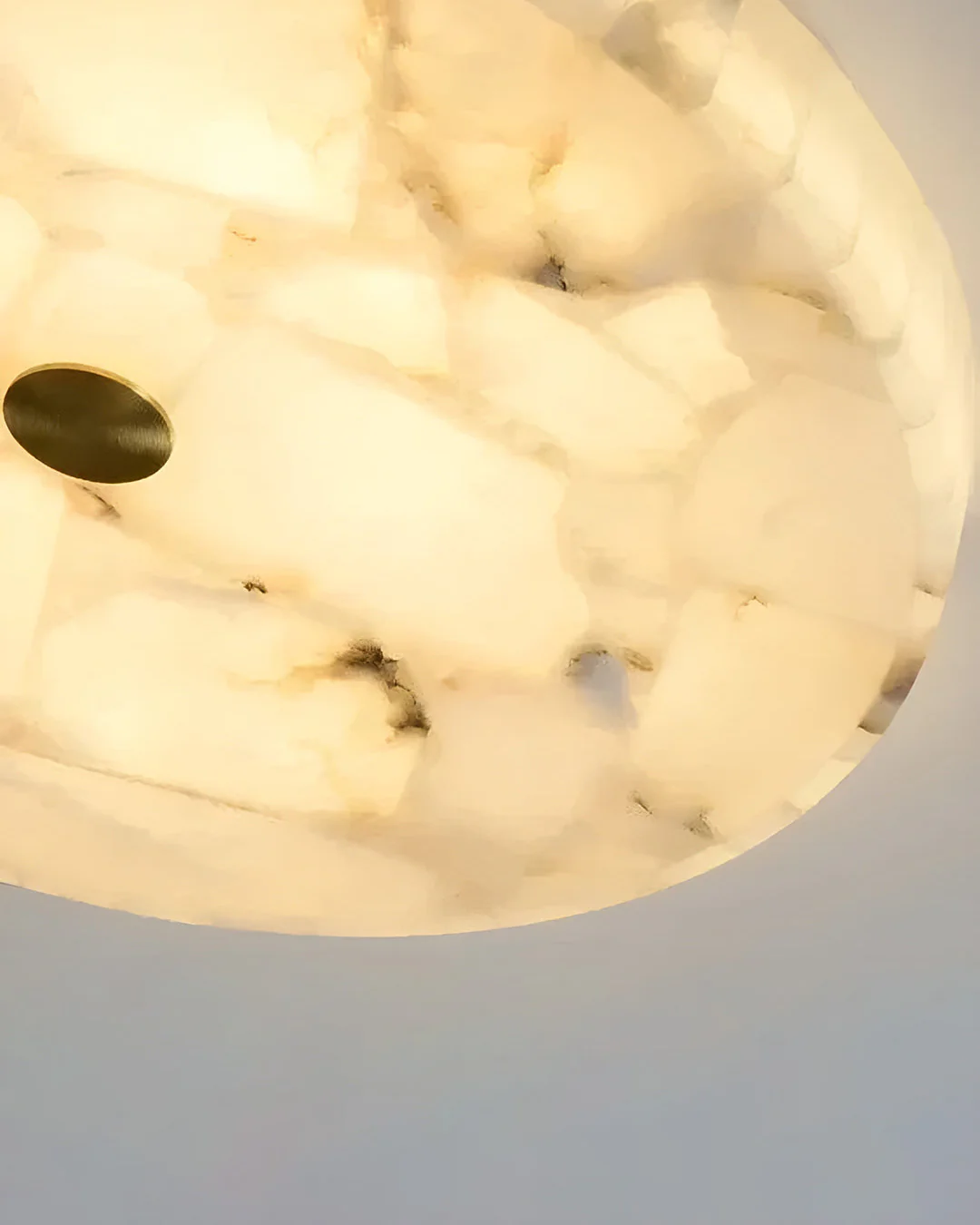 WOMO Round Alabaster Ceiling Light-WM1140 - Image 16