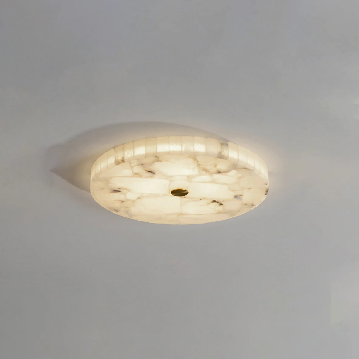 WOMO Round Alabaster Ceiling Light-WM1140 - Image 18