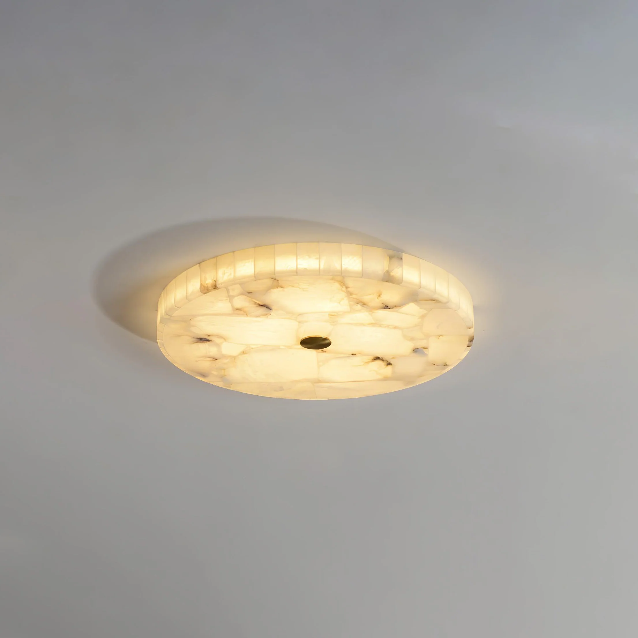 WOMO Round Alabaster Ceiling Light-WM1140 - Image 19