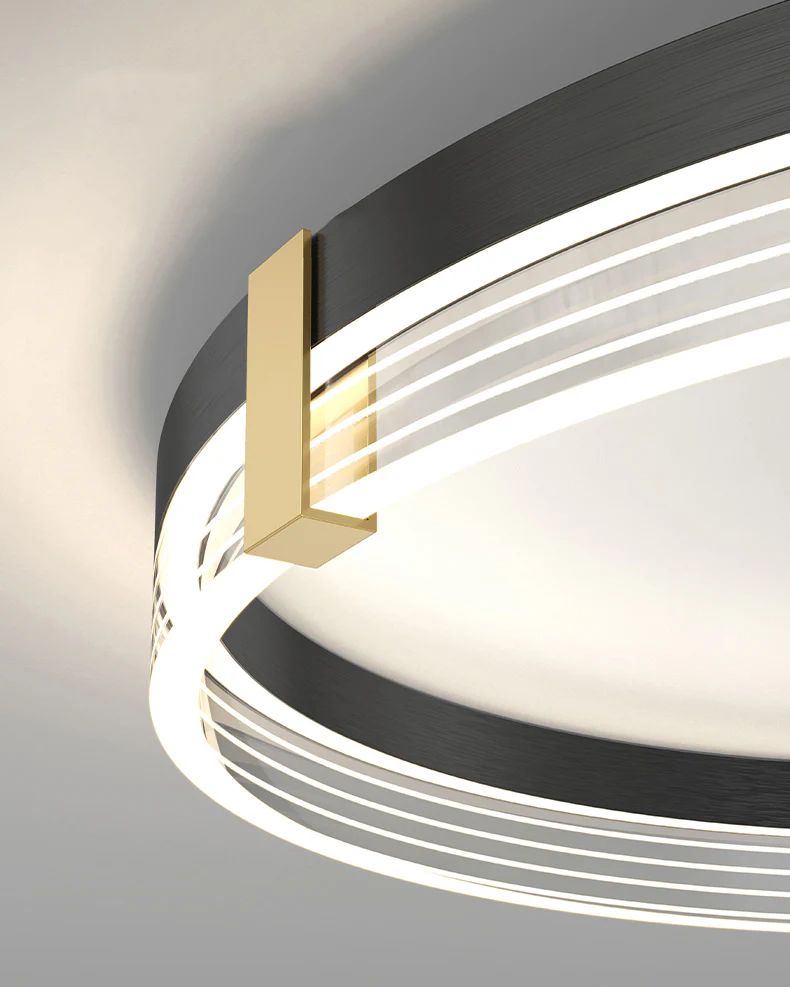 WOMO Round Flush Mount Ceiling Light-WM1057 - Image 9
