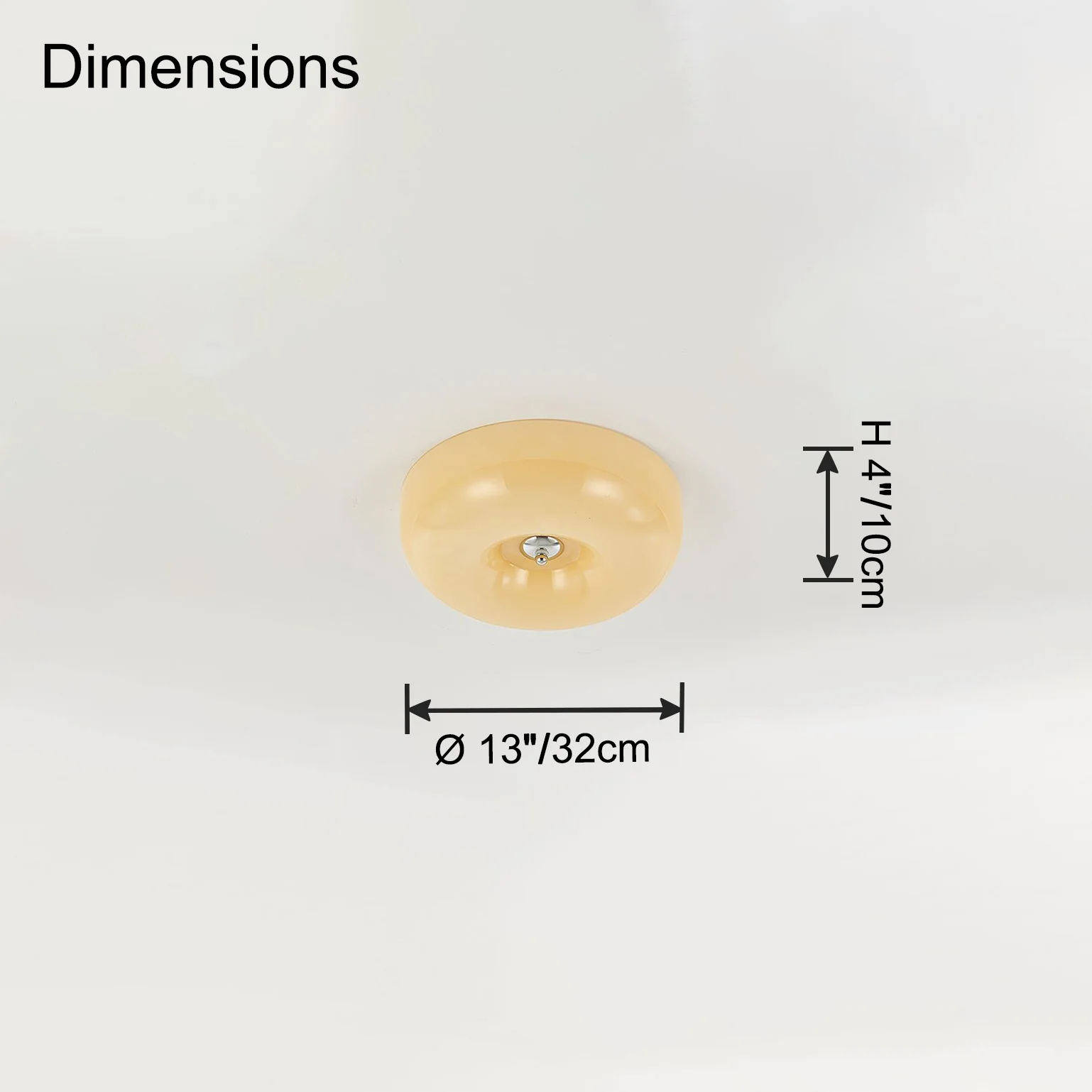 WOMO Round Milk Glass Flush Mount Ceiling Light-WM1134 - Image 31