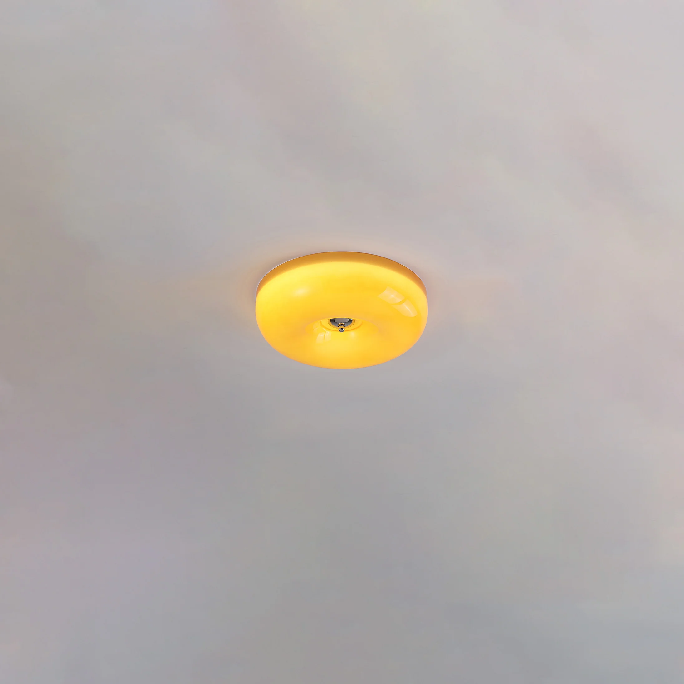 WOMO Round Milk Glass Flush Mount Ceiling Light-WM1134 - Image 42