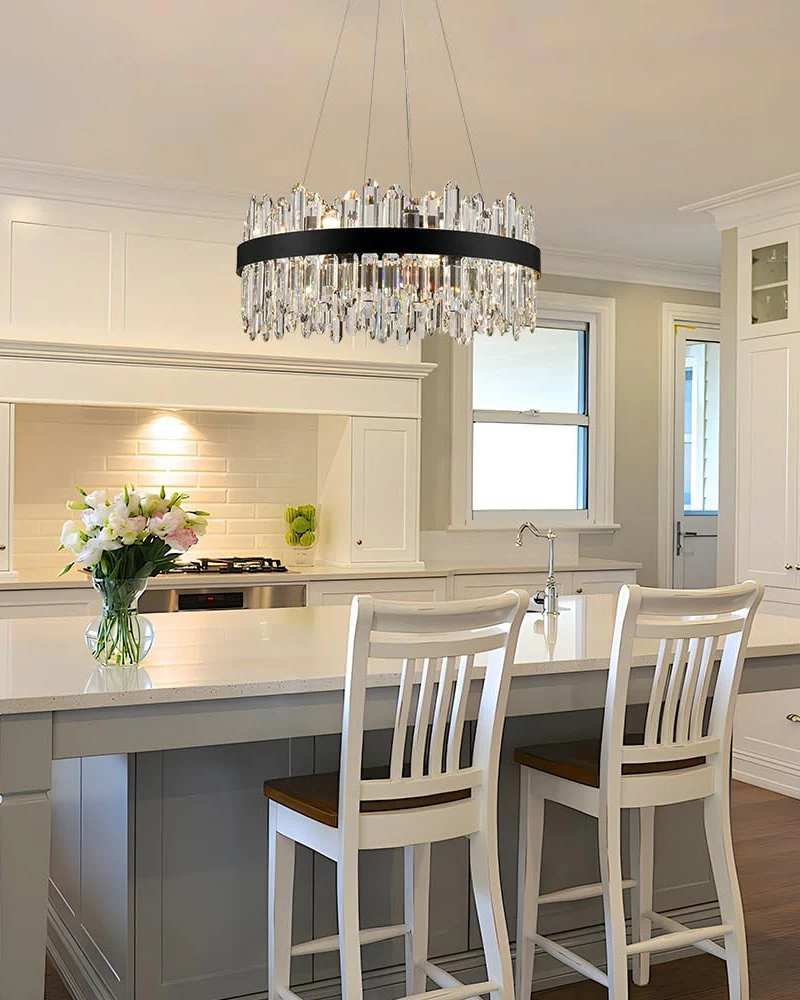 WOMO Round Crystal Chandelier-WM2488a - Image 14