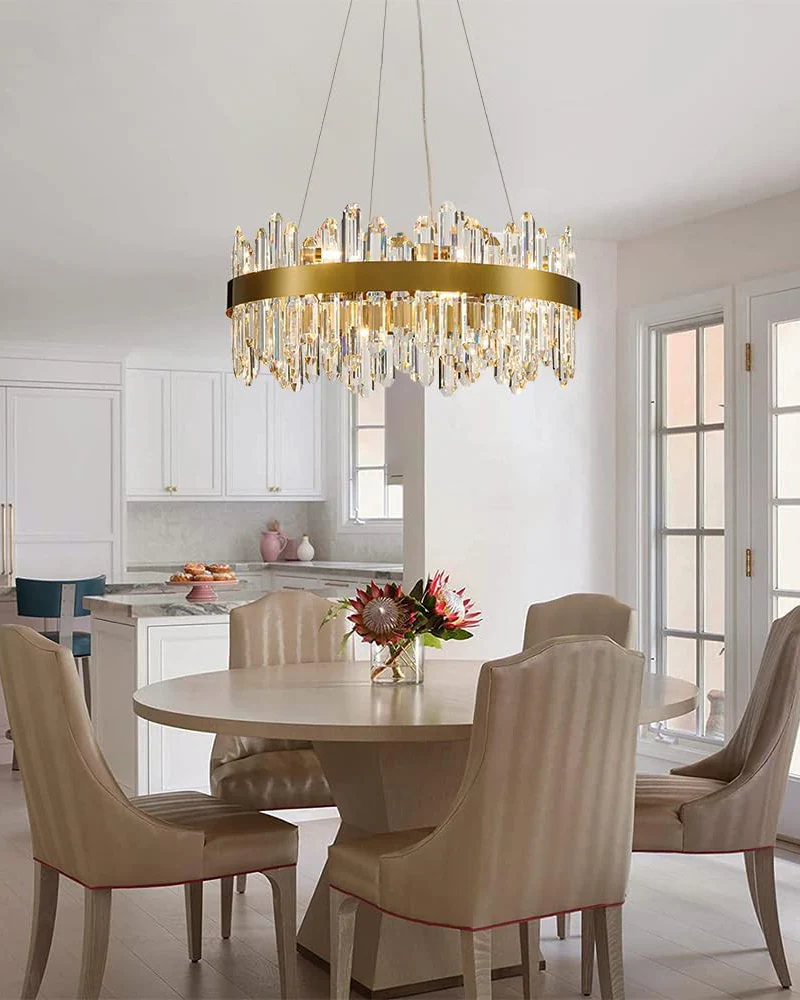 WOMO Round Crystal Chandelier-WM2488a - Image 17