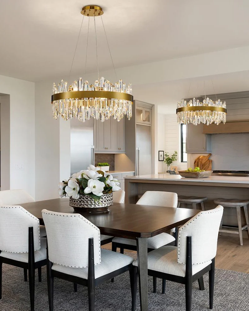 WOMO Round Crystal Chandelier-WM2488a - Image 18