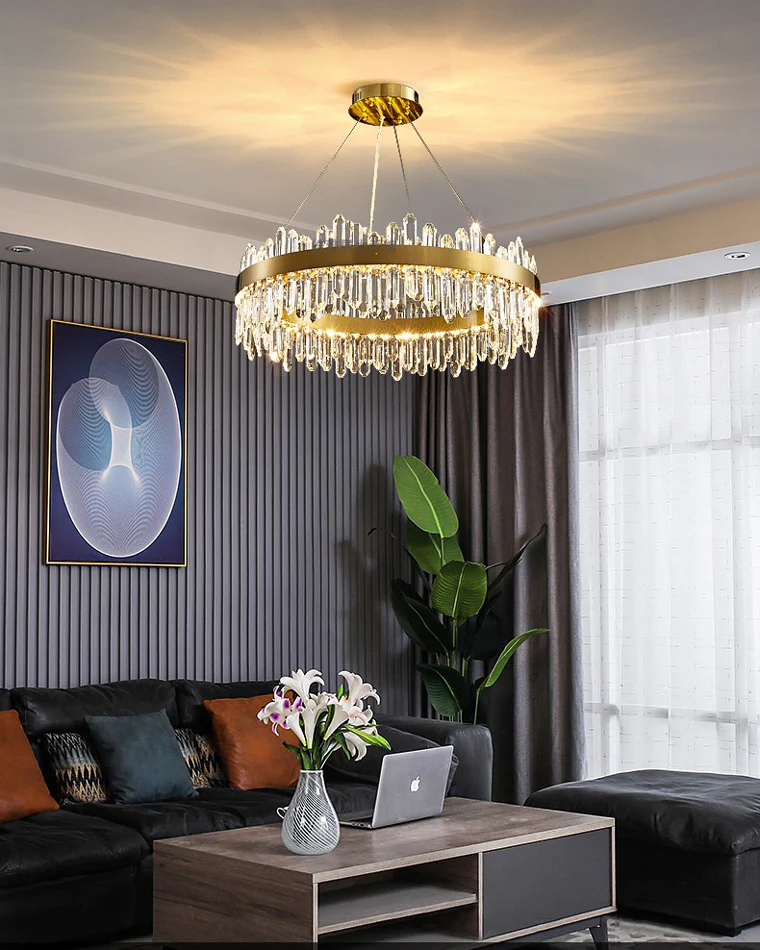 WOMO Round Crystal Chandelier-WM2488a - Image 24