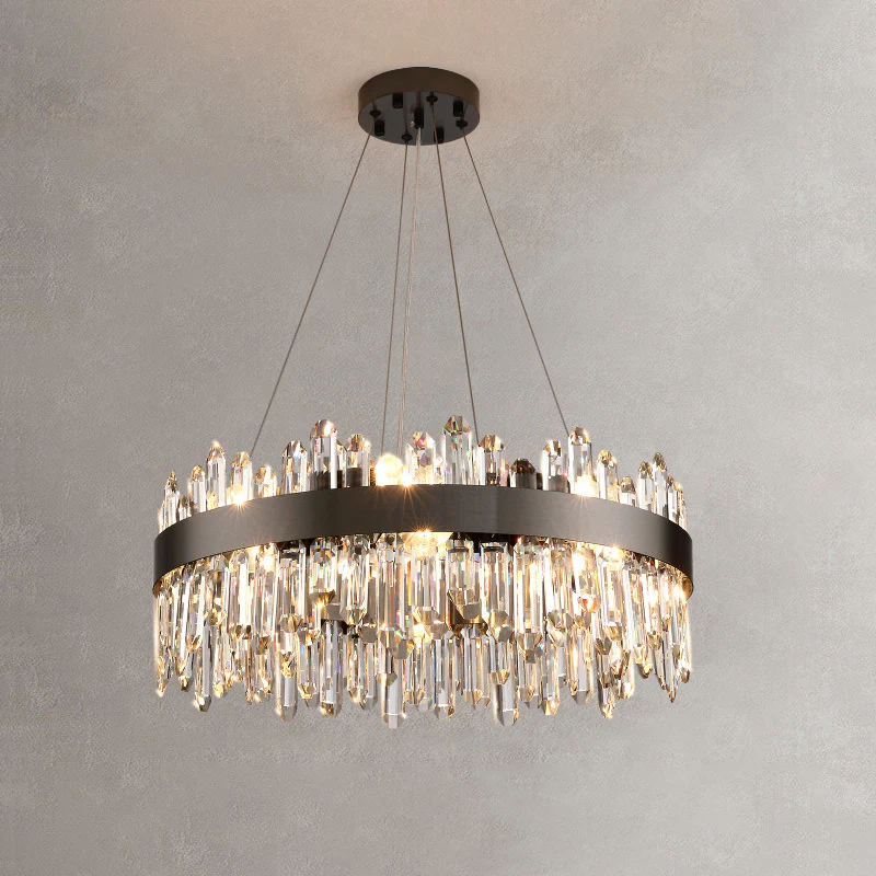 WOMO Round Crystal Chandelier-WM2488a - Image 31