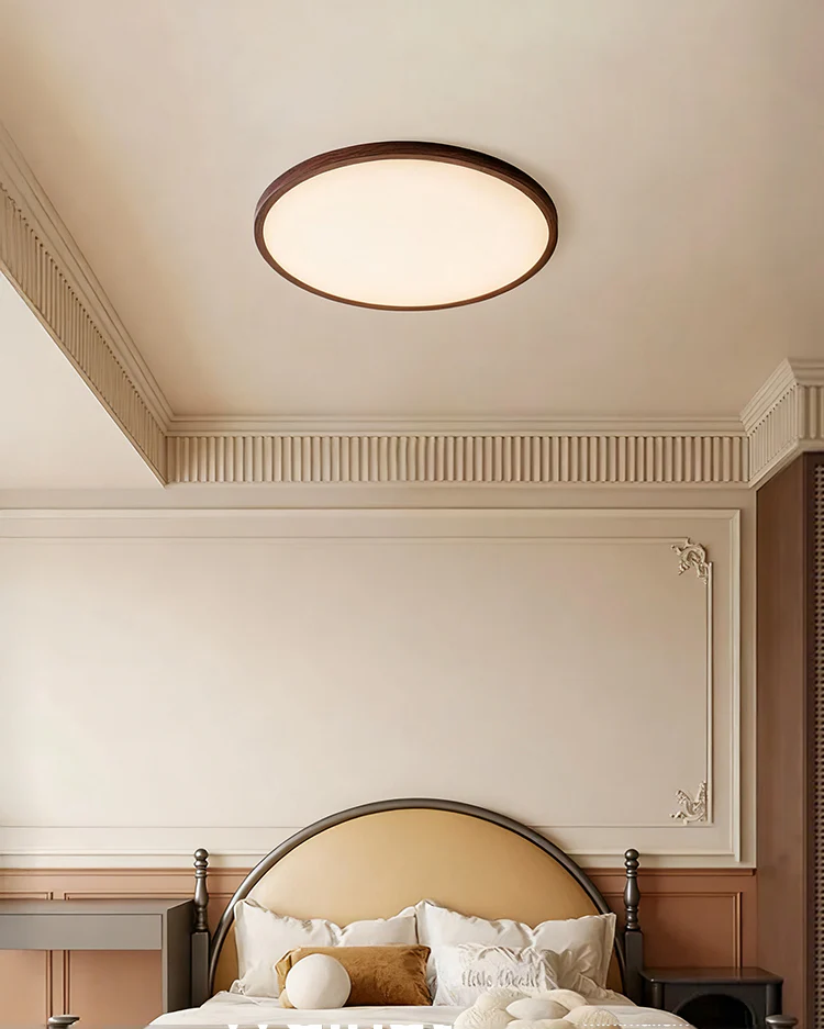 WOMO Round Flat Flush Mount Ceiling Light-WM1182 - Image 2