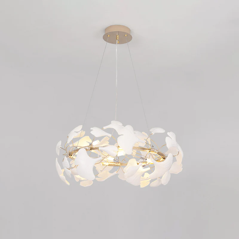 WOMO Gingko Round Chandelier-WM2419 - Image 14