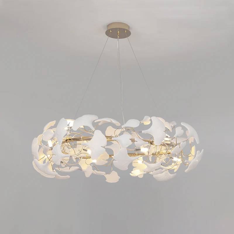 WOMO Gingko Round Chandelier-WM2419 - Image 16