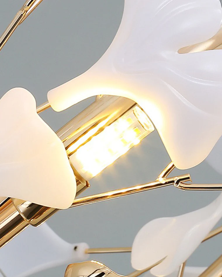 WOMO Gingko Round Chandelier-WM2422 - Image 11
