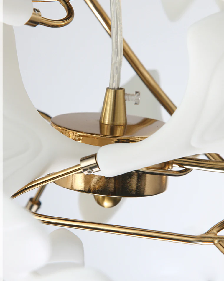 WOMO Gingko Round Chandelier-WM2422 - Image 12